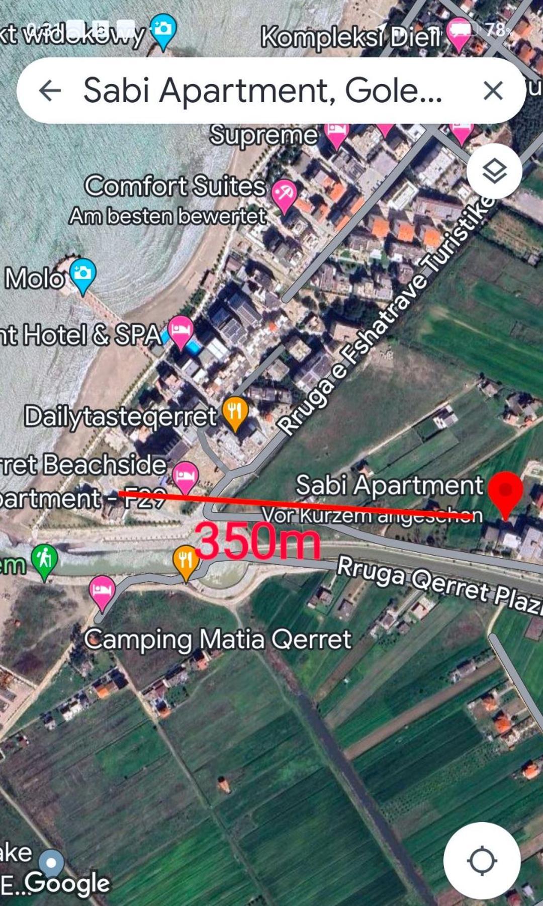 Sabi Apartment Golem Qerret Exteriör bild